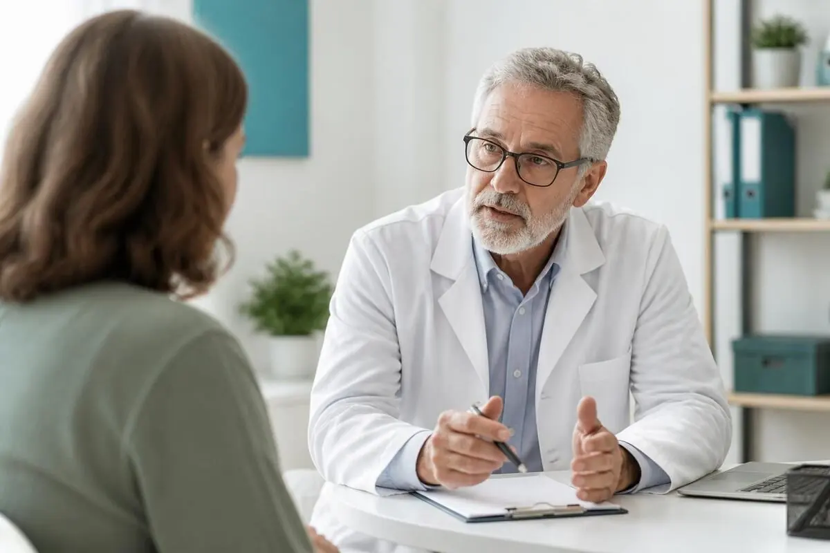 Dr D. Placeholder, Orthopaedics and Joint Replacement — illustrative clinical setting at an accredited hospital in Ahmedabad, India