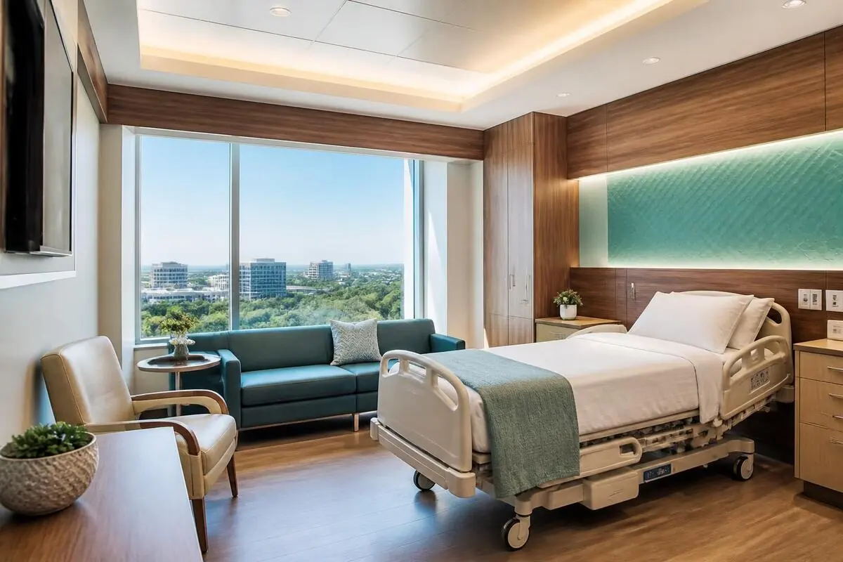Seaside Multispecialty Hospital (placeholder) — illustrative view of an accredited multi-speciality hospital in Mumbai, India