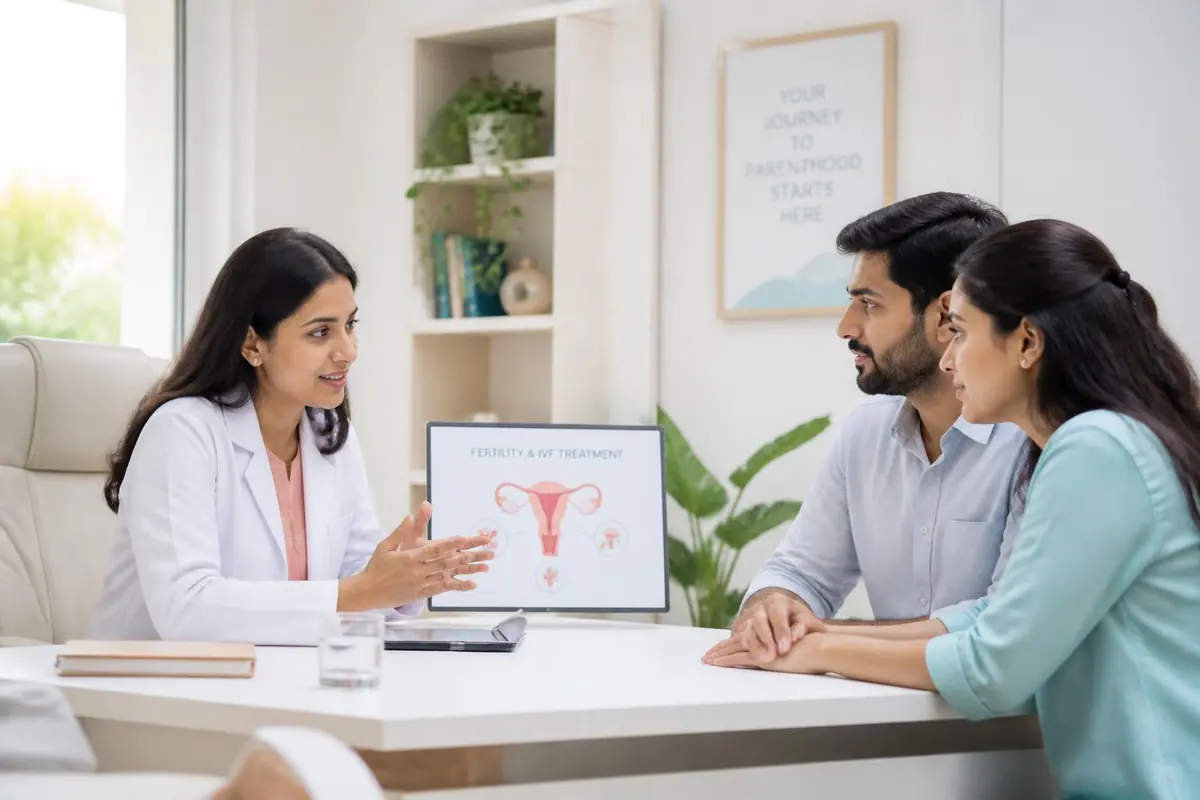 Fertility and IVF in India — illustrative care at a JCI or NABH accredited Indian hospital
